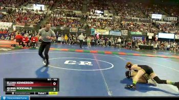 Champ. Round 1 - Elijah Kennerson, Cascade vs Quinn Rodewald, Big Sandy