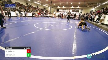 46 lbs Rr Rnd 3 - Hunter Wells, Claremore Wrestling Club vs Jantzen Duran, Jay Wrestling Club