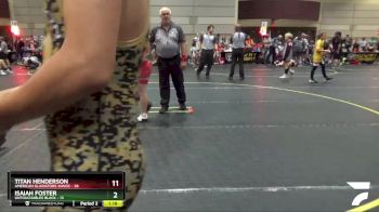 140 lbs Semis & 1st Wrestleback (8 Team) - Luke Banas, American Gladiators-Havoc vs Major Pierce, Untouchables Black