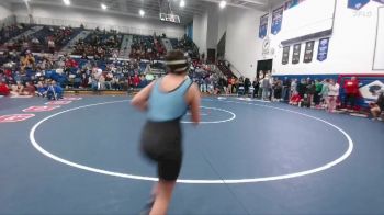 135 lbs Cons. Round 3 - Ava Windley, Cheyenne East vs Rose Stanislaw, Sheridan