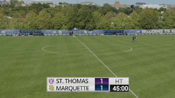 Replay: St. Thomas vs Marquette - Women's | Sep 17 @ 1 PM