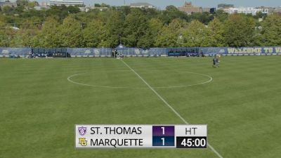 Replay: St. Thomas vs Marquette - Women's | Sep 17 @ 1 PM