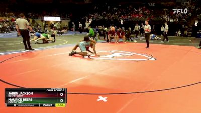 190 Class 3 lbs Cons. Round 2 - Jaren Jackson, De Smet Jesuit vs Maurice Beers, Parkway West