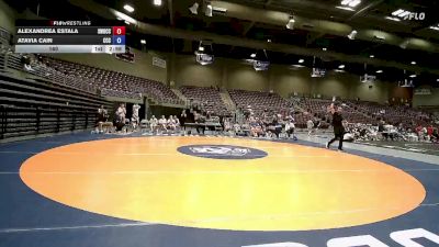 160 lbs Semis & 1st Wrestleback (8 Team) - Alexandrea Estala, Southwestern Oregon CC vs Atavia Cain, Colby Community College