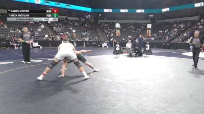 215 lbs Consolation - Kaden Cryer, Moreno Valley (SS) vs Mick Moylan, Poway (SD)
