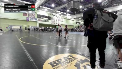 125 lbs 3rd Place Match - Francyn Chavez, GRANADA HILLS vs Jocelyn Rojas, FRANKLIN