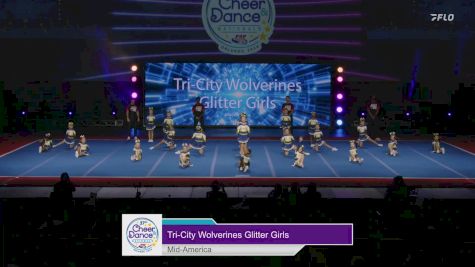 Tri-City Wolverines Glitter Girls - Mid-America [2024 Chicagoland Pop Warner Thursday] 2024 Pop Warner National Cheer & Dance Championship