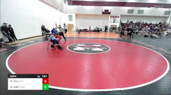 150 lbs Consi Of 8 #2 - Ryan Flis, Milford vs Omid Sabr, Worcester Tech