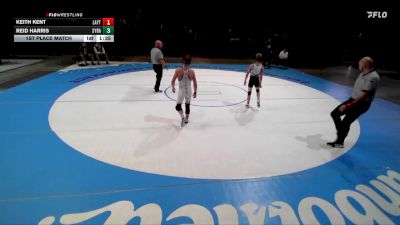 6A 106 lbs 1st Place Match - Reid Harris, Syracuse vs Keith Kent, Layton
