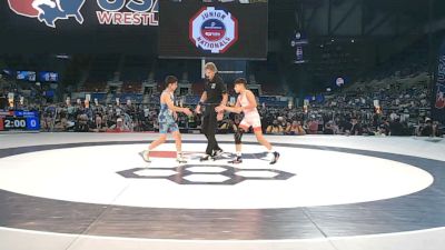94 lbs Champ. Rd Of 32 - Mason Irwin, New Jersey vs Nicholas Rubio, New Mexico