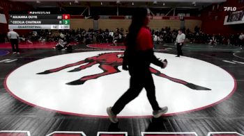 155 lbs Quarterfinal - Cecilia Chatman, Pittsburg Senior vs Julianna Ouye, American