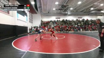 130 lbs Champ. Round 3 - Zaret Silva Lopez, Castle View vs Elizabeth Doerre, Thunderridge