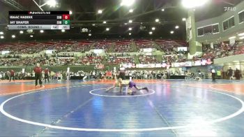 82 lbs Cons. Round 1 - Jay Shafer, Laurel Matburners vs Isaac Haddix, Thermopolis Wrestling Club