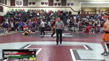 165 lbs Round 2 - Braven Beaumont, Denver vs Hunter Linnell, Prairie, Cedar Rapids