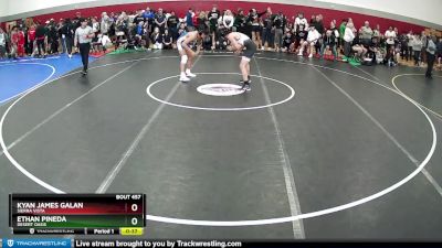 138 lbs Cons. Round 2 - Ethan Pineda, Desert Oasis vs Kyan James Galan, Sierra Vista