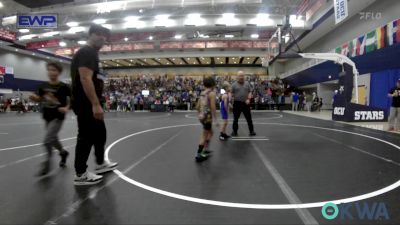 55 lbs Consolation - Oaklee Stone, Piedmont vs Conlan Robertson, Lions Wrestling Academy