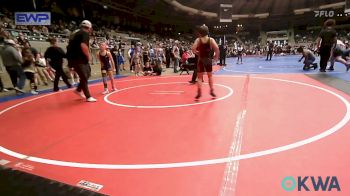 75 lbs Consolation - Owen Boggs, Cleveland Takedown vs Deacon Doerr, Team Tulsa Wrestling Club