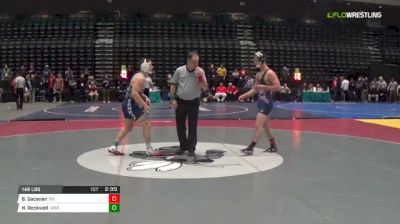 149 lbs Consi of 32 #2 - Hans Rockwell, Unattached vs Benjamin Gacayan, UN-Simpson