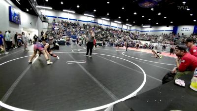 120 lbs Semifinal - Eli Frias, Weatherford Youth Wrestling vs Jase Coble, Cowboy Wrestling Club