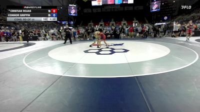 106 lbs Cons. Rd Of 16 - Cristian Rojas, VA vs Connor Griffin, CA