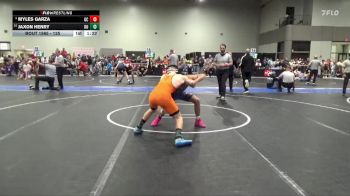 135 lbs Cons. Round 1 - Jaxon Henry, Ogden`s Outlaws vs Myles Garza, Garden City