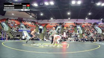165 lbs Quarterfinals (8 Team) - Etienne Mohr, Clarkston HS vs Zach Miracle, Bedford HS