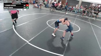 110-121 lbs Quarterfinal - Conner Moser, Mollitium Wrestling Club vs Bryar Smith, Don`t Tell Mom