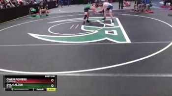 145-2A Cons. Round 2 - Owen Powers, Cedaredge vs Evan Alder, Byers