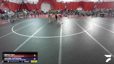 182 lbs Champ. Round 1 - Bryce Falk, Middleton Area Wrestling Club vs Hayden Chitwood, Mukwonago High School Wrestling