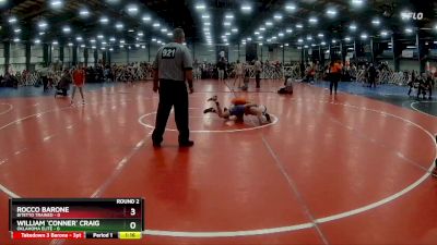 72 lbs Rd# 5- 3:45pm Friday Final Pool - Rocco Barone, Bitetto Trained vs William `Conner` Craig, Oklahoma Elite