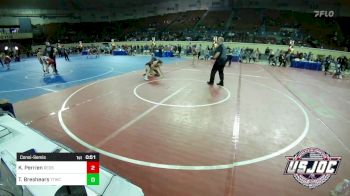 120 lbs Consolation - Kendra Perrien, Redskins Wrestling Club vs Tiffany Breshears, Team Tulsa Wrestling Club
