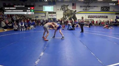 106 lbs Quarterfinal - Carew Christensen, Waukee Northwest vs Noah Kerndt, Dallas Center-Grimes