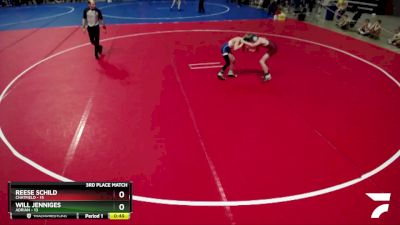 75 lbs Finals (8 Team) - Reese Schild, Chatfield vs Will Jenniges, Adrian