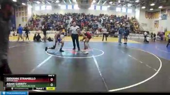 145 lbs Champ. Round 1 - Giovanni Stramiello, Hudson High vs Aidan Garrity, Tampa Bay Tiger Wrestling Club