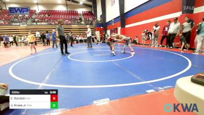 100 lbs 2nd Place - Collin Randall, Keystone Wrestling Club vs Joseph Arsee Jr, Raw Wrestling Club