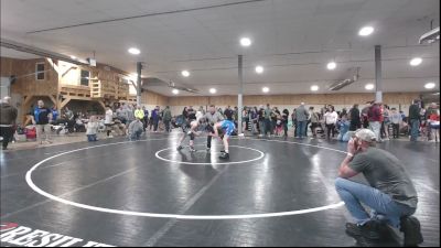 125 lbs Quarterfinal - Luke Ackerman, Lacona vs Justin Jones, Port Jervis