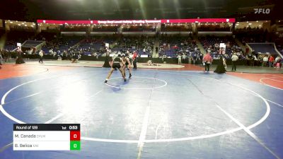 150 lbs Round Of 128 - Michael Canada, Chelmsford vs Benjamin Belica, Xaverian