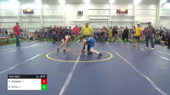 120-C lbs Round Of 16 - Cyrus Wheeler, VA vs Carter Price, WV