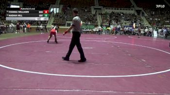 6-7A 138 Cons. Round 1 - Nadiah Hill, Central vs Iyannia Williams, Dothan HS