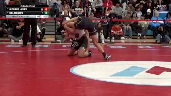 132 lbs Cons. Round 2 - Kielan Nitta, Faith Lutheran vs Lazarus Haury, Desert Oasis