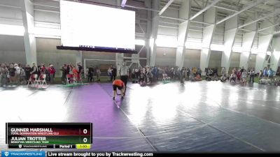 135 lbs Quarterfinal - Gunner Marshall, Total Domination Wrestling Clu vs Julian Trotter, Brighton Wrestling Team