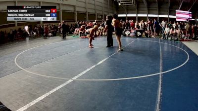 132 lbs Cons. Round 2 - Manuel Juarez, Team Idaho Wrestling Club vs Manuel Lopez, Utah