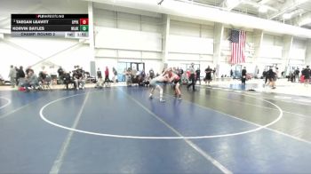 120 lbs Champ. Round 2 - Taegan Leavitt, Spanish Fork vs Korvin Bayles, Westlake