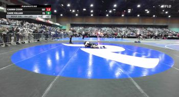 157 lbs Round Of 64 - Vincent Cereghino, Douglas vs Jonah Ware, Wasatch