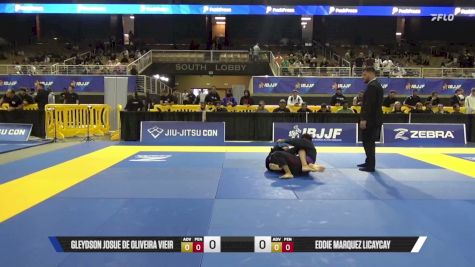 Eddie Marquez Licaycay vs Gleydson Josue De Oliveira Vieir 2026 Pan Jiu Jitsu IBJJF Championship