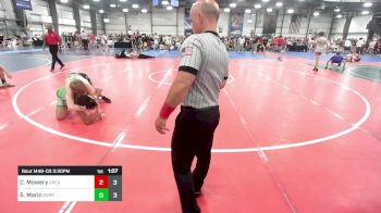 120 lbs Rr Rnd 3 - Carsen Mowery, Grease Monkeys vs Santos Marin, Osprey Wrestling Club