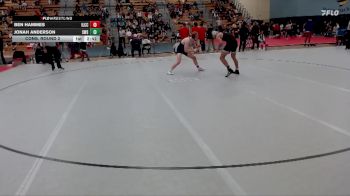 184 lbs Cons. Round 2 - Ben Hammes, Iowa Lakes Community College vs Jonah Anderson, Southwest State