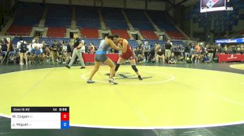 138 lbs Cons 16 #2 - Whitney Dugan, Kansas vs Jahnea Miguel, Hawaii