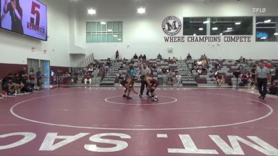 157 lbs Finals (2 Team) - Jose Lira, Santa Ana College vs Maxximus Martinez, Mt. SAC (Maroon)