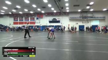 157 lbs Cons. Round 2 - Andrew Herbst, Loras vs Nolan Noonan, Loras